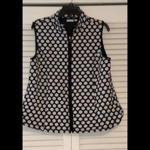 Polka dot vest